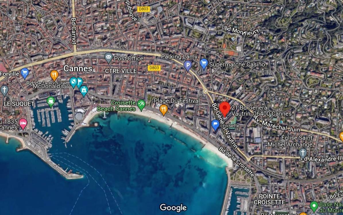 Apartment Croisette T2 Derriere Martinez 3' A Pied